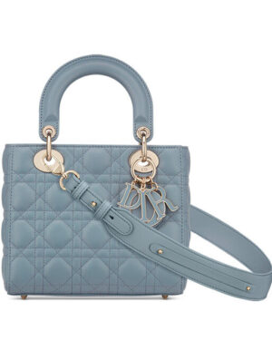 Christian Dior Lady Dior My Abcdior Bag Light Blue