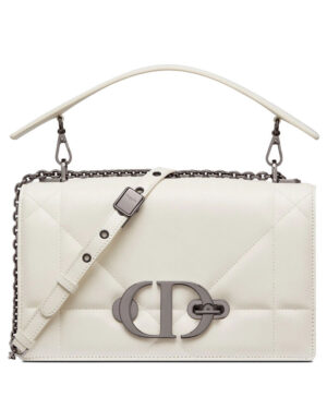 Christian Dior 30 Montaigne Chain Bag With Handle Cream