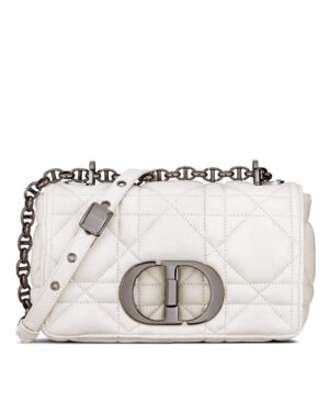 Christian Dior Small Dior Caro Bag Cream