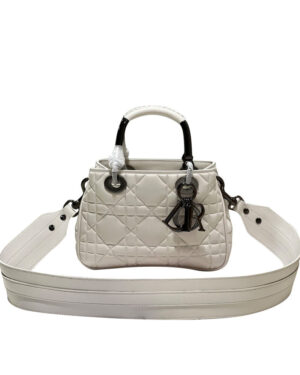 Christian Dior Small Lady 95.22 Bag Cream