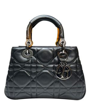 Christian Dior Small Lady 95.22 Bag Black