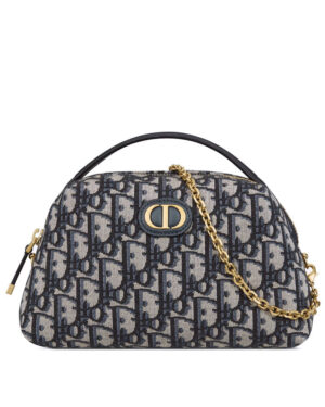 Christian Dior Mini 30 Montaigne D-Cosy Bag Dark Blue