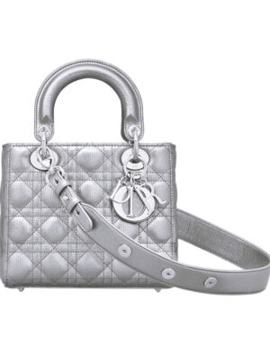 Christian Dior Lady Dior Bag 2017 Silver