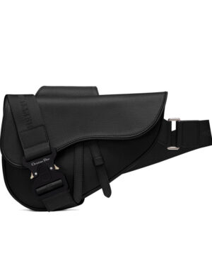 Christian Dior Saddle Bag Black