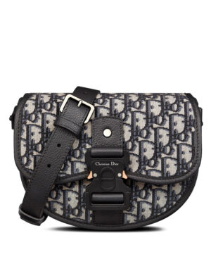 Christian Dior Gallop Messenger Bag Dark Blue