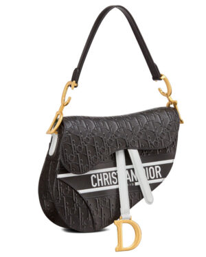 Christian Dior Saddle Bag Black