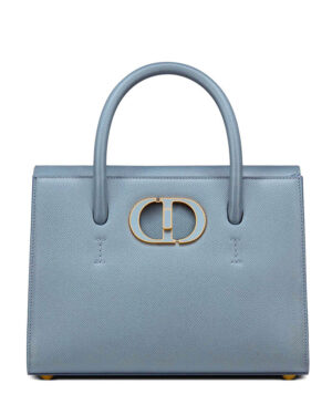 Christian Dior Medium St Honore Tote Light Blue
