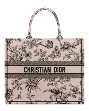 Christian Dior Large Dior Book Tote Apricot