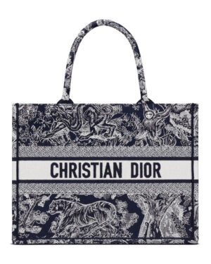 Christian Dior Small Dior Book Tote Black