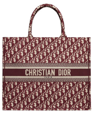 Christian Dior Book Tote bag M1286 Red