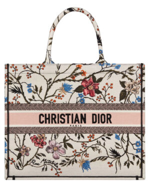 Christian Dior The Book Tote Bag White