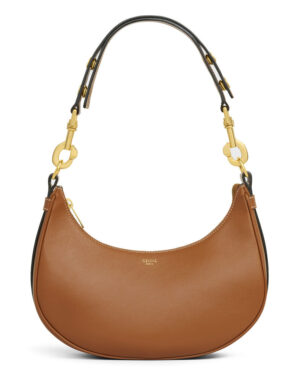 Celine Medium Ava Strap Bag In Smooth Calfskin Coffee