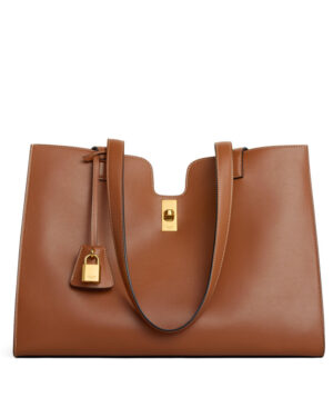 Celine Cabas 16 In Smooth Calfskin Coffee