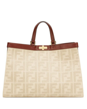 Fendi Peekaboo X-Tote Cream
