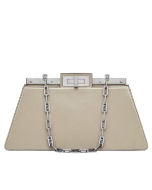 Fendi Peekaboo Cut Medium 8BN340 Gray