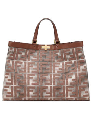 Fendi X-Tote 8BH374 Coffee
