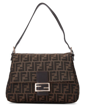 Fendi Zucca Canvas Bag Coffee