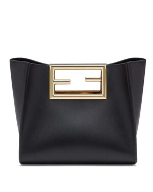 Fendi Way Small Leather Bag 8BS054 Black