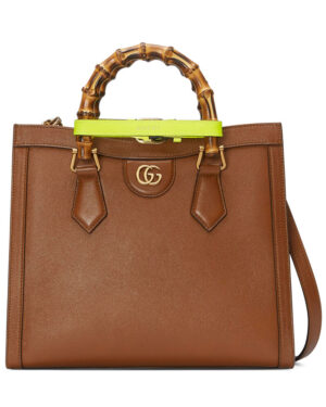 Gucci Diana Small Tote Bag 660195 Coffee