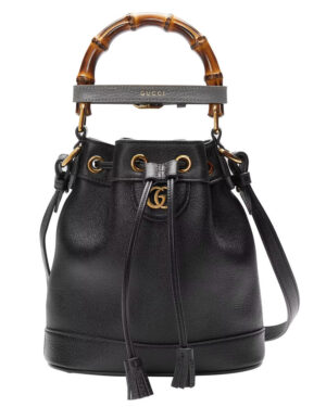 Gucci Diana Mini Bucket Bag 724667 Black