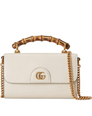 Gucci Diana Mini Shoulder Bag 675795 White