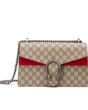 Gucci Dionysus small GG shoulder bag 400249 Red