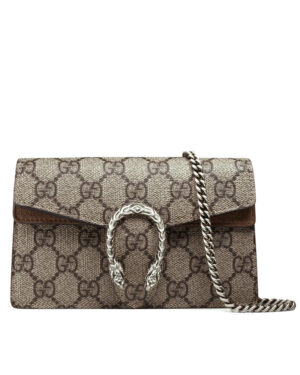 Gucci Dionysus GG Supreme super mini bag 476432 Apricot