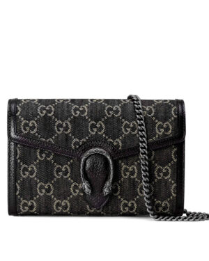 Gucci Dionysus GG Mini Chain Bag 476432 Black