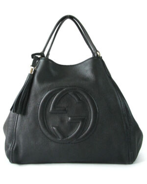 Gucci Soho Large Hobo Lilac 282309 Black