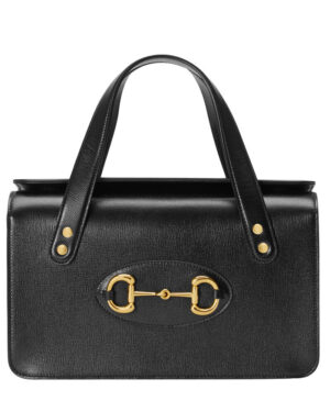 Gucci Horsebit 1955 small top handle bag 627323 Black
