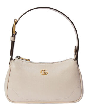 Gucci Aphrodite Shoulder Bag With Double G 739076 Cream