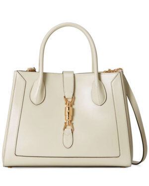 Gucci Jackie 1961 Medium Tote Bag 649016 Cream