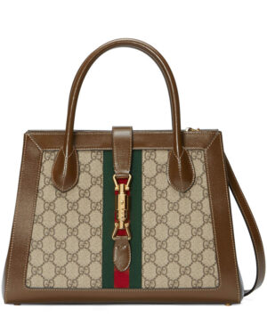 Gucci Jackie 1961 Medium Tote Bag 649016 Coffee