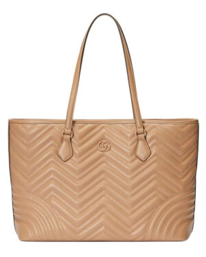 Gucci GG Marmont Large Tote Bag 739684 Apricot