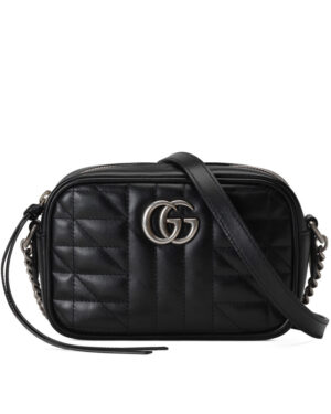 Gucci GG Marmont Mini Shoulder Bag 634936 Black