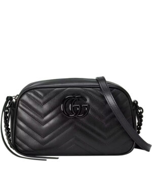 Gucci GG Marmont Small Shoulder Bag Black