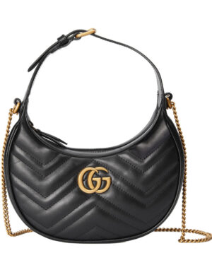 Gucci GG Marmont Half-moon-shaped Mini Bag