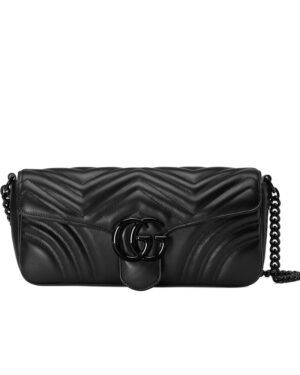 Gucci GG Marmont Shoulder Bag 734814 Black