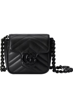 Gucci GG Marmont Belt Bag 739599 Black