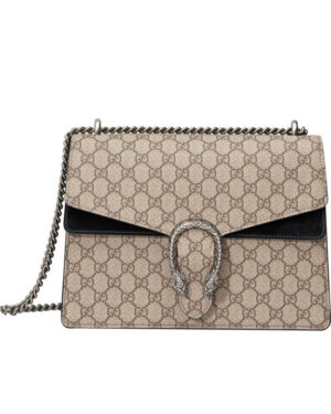 Gucci Testa Tigre Dionysus Shoulder Bag 403348 Black