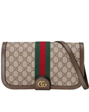 Gucci Ophidia GG messenger bag 548304 Dark Coffee