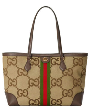 Gucci Ophidia jumbo GG Medium Tote 631685 Brown