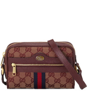 Gucci Ophidia mini bag with Web 517350 Mauve