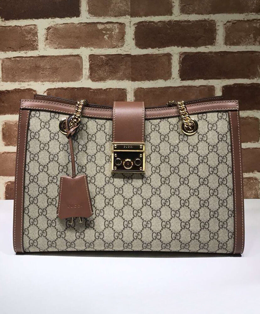 Gucci Padlock medium GG shoulder bag 479197 Coffee - Image 2