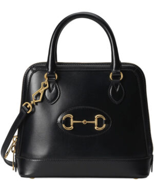 Gucci 1955 Horsebit small top handle bag 621220 Black