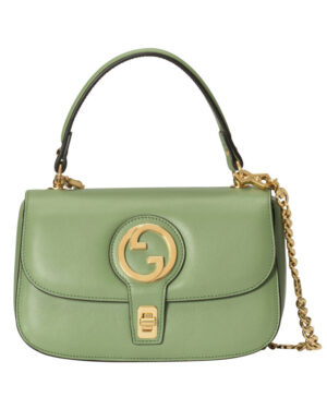 Gucci Blondie Top-handle Bag 735101 Green