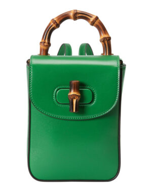 Gucci Bamboo Mini Handbag 702106 Green