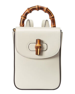 Gucci Bamboo Mini Handbag 702106 Cream