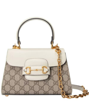 Gucci Horsebit 1955 Mini Bag 703848 Cream