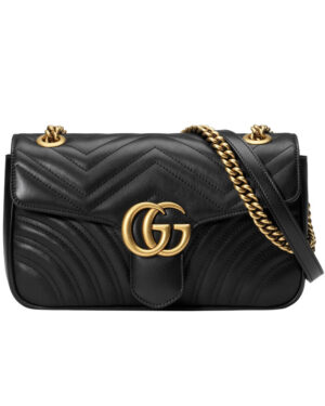 Gucci GG Marmont Matelasse Mini Bag 443497 Black